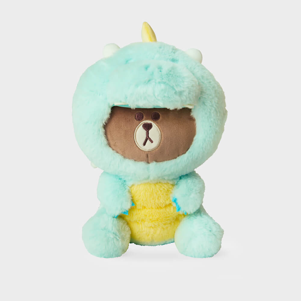 LINE FRIENDS BROWN Dragon Edition Doll Med