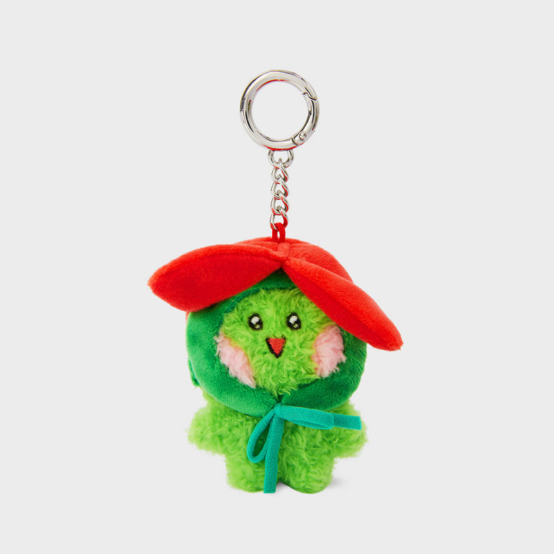 LINE FRIENDS lenini mini minini Flower Doll Keyring