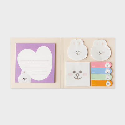 LINE FRIENDS minini conini Sticky Notes