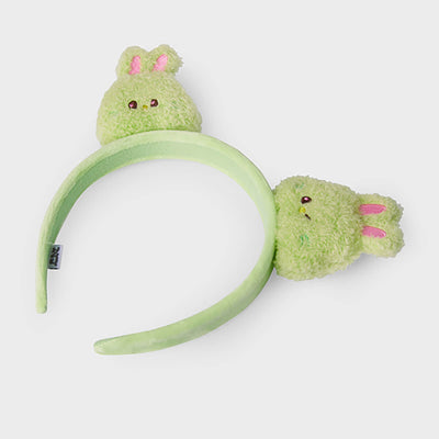 NewJeans bunini Plush Headband (Green)