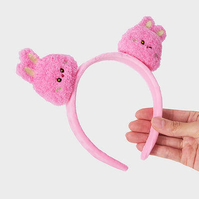 NewJeans bunini Plush Headband (Pink)