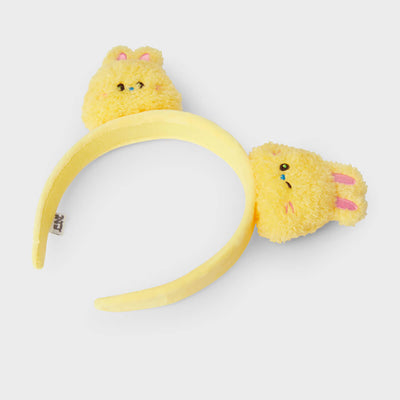 NewJeans bunini Plush Headband (Yellow)