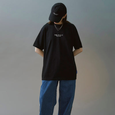 NewJeans X Hiroshi Fujiwara COLLER T-Shirt Ver.1 (BLACK)