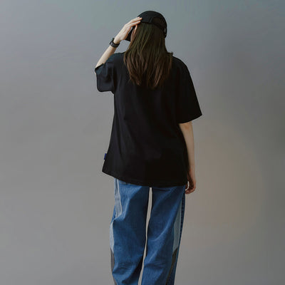 NewJeans X Hiroshi Fujiwara COLLER T-Shirt Ver.3 (BLACK)