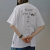 NewJeans X Hiroshi Fujiwara COLLER T-Shirt Ver.5 (WHITE)