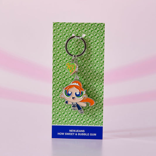 THE POWERPUFF GIRLS X NewJeans Metal Keyring Ver.2 (HAERIN)