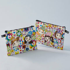 NewJeans x MURAKAMI Pattern Pouch (FLOWER)