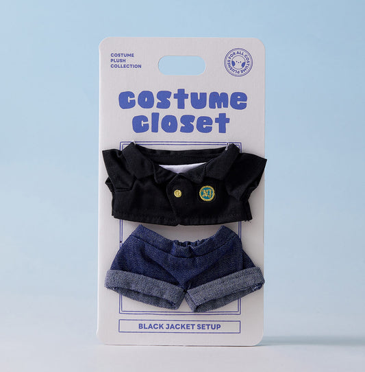 bunini Doll Costume Closet How Sweet Black Jacket Setup