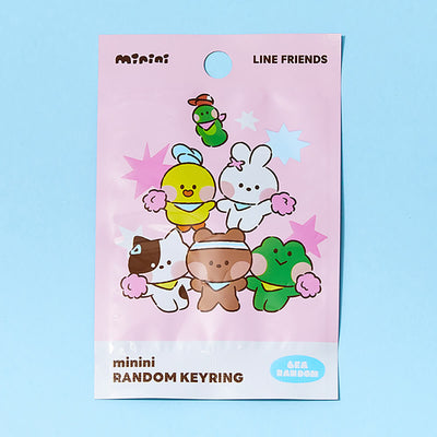 LINE FRIENDS minini Field Day Random Acrylic Keyring