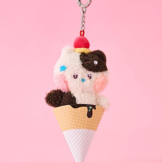 LINE FRIENDS hamni mini minini Ice Cream Keyring