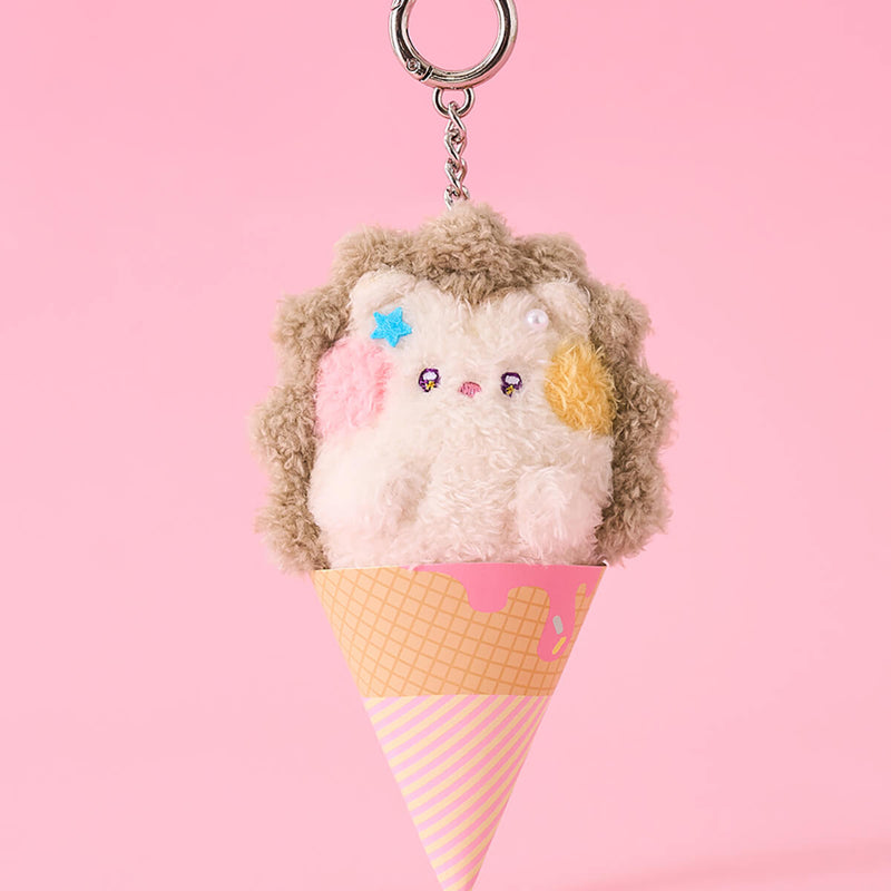 LINE FRIENDS dochini mini minini Ice Cream Keyring