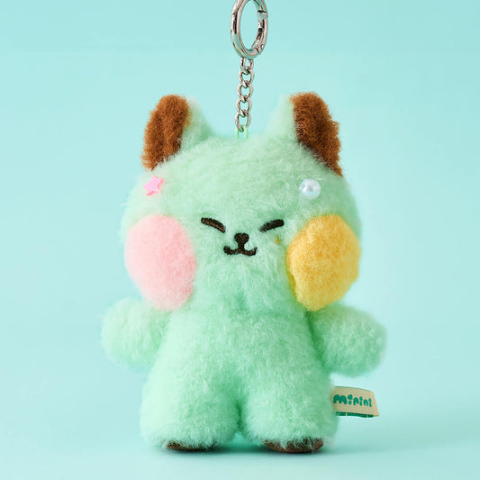 LINE FRIENDS chichini minini Mint Chocolate Ice Cream Keyring