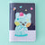 LINE FRIENDS chichini minini Ice Cream Passport Cover