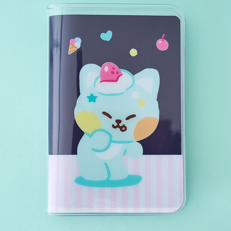 LINE FRIENDS chichini minini Ice Cream Passport Cover