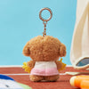 LINE FRIENDS choconi mini minini Field Day Plush Keyring