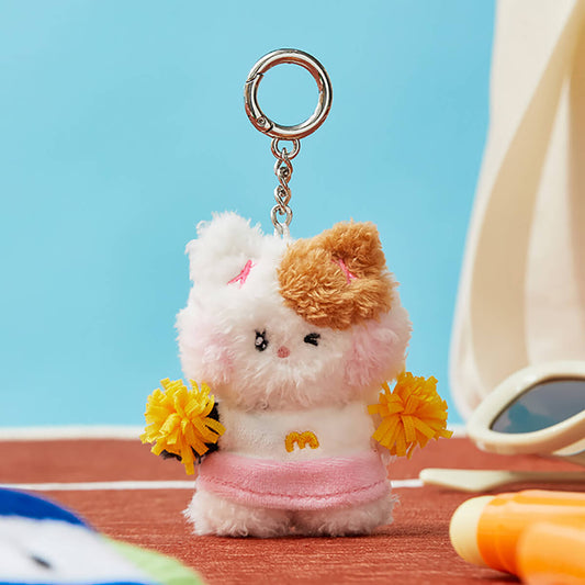 LINE FRIENDS hamni mini minini Field Day Plush Keyring