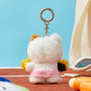 LINE FRIENDS hamni mini minini Field Day Plush Keyring