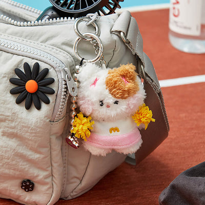 LINE FRIENDS hamni mini minini Field Day Plush Keyring