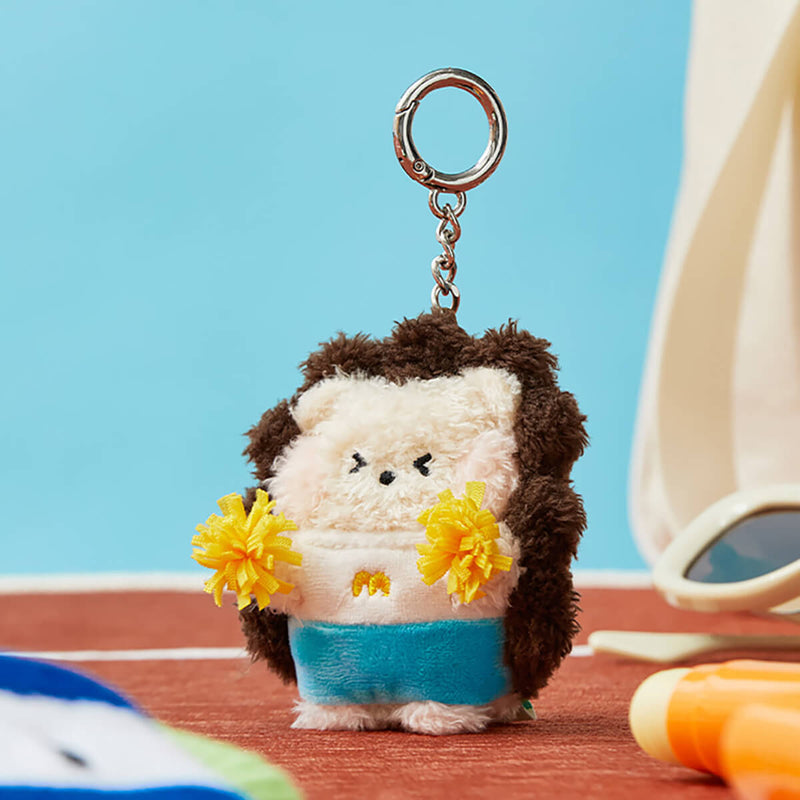 LINE FRIENDS dochini mini minini Field Day Plush Keyring