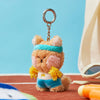 LINE FRIENDS chichini mini minini Field Day Plush Keyring