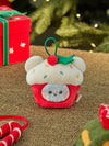 BT21 mini minini Petite Holiday Ornament Plush Keyring