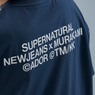 NewJeans x MURAKAMI T-Shirt (NAVY)