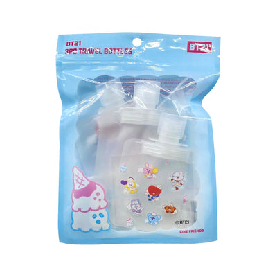 BT21 On the Cloud Toiletry Travel Pouch Set