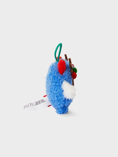 TRUZ WOOPY mini minini Holiday Ornament Keyring