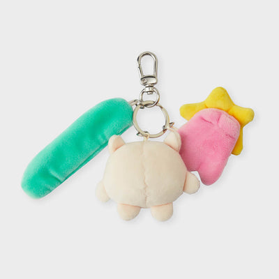 TRUZ RURU TREASURE Collection Plush Charm Keychain