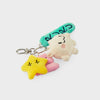 TRUZ RURU TREASURE Collection Plush Charm Keychain