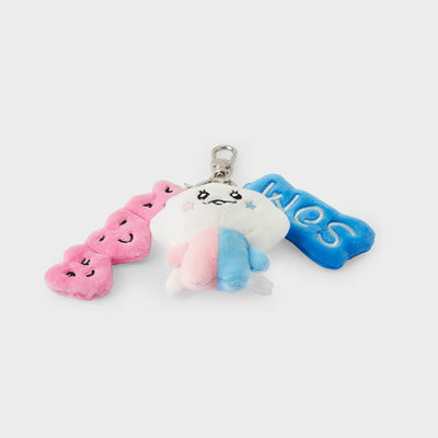 TRUZ SOM TREASURE Collection Plush Charm Keychain