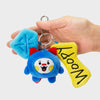 TRUZ WOOPY TREASURE Collection Plush Charm Keychain