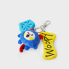 TRUZ WOOPY TREASURE Collection Plush Charm Keychain