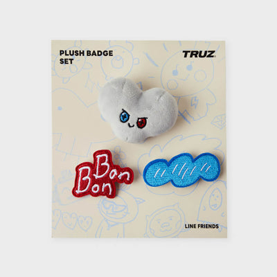 TRUZ BONBON TREASURE Collection Plush Pin Set