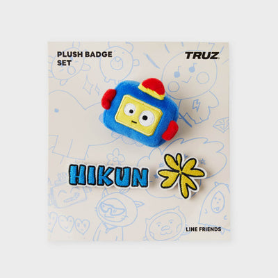 TRUZ HIKUN TREASURE Collection Plush Pin Set