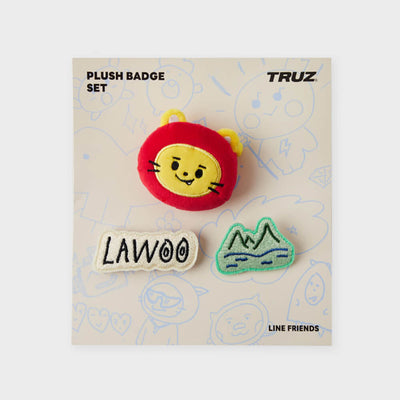 TRUZ LAWOO TREASURE Collection Plush Pin Set