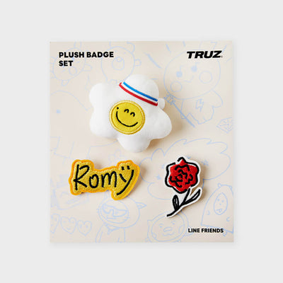 TRUZ ROMY TREASURE Collection Plush Pin Set