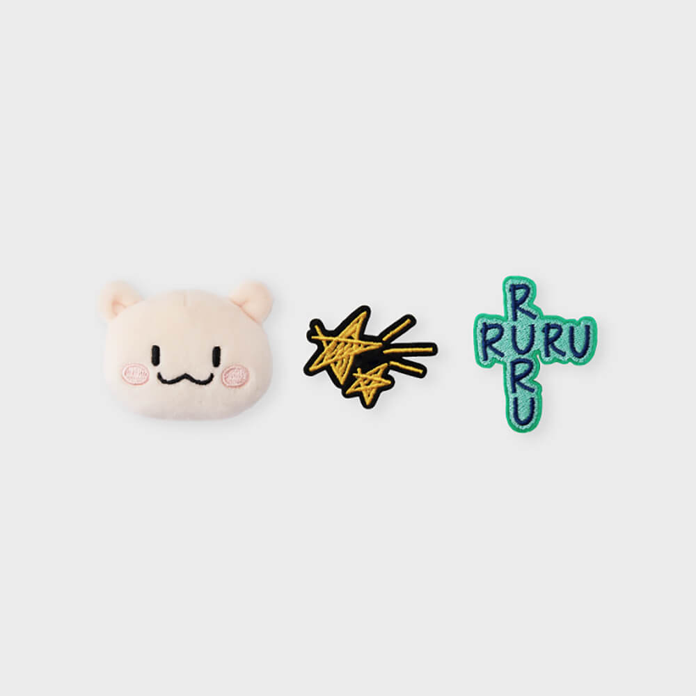 TRUZ RURU TREASURE Collection Plush Pin Set