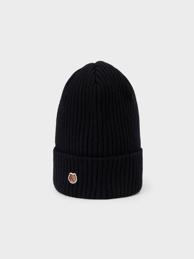 LINE FRIENDS Made by BROWN Knit Beanie Black Ver. 2