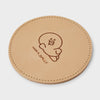 LINE FRIENDS SALLY Original Leather Coaster