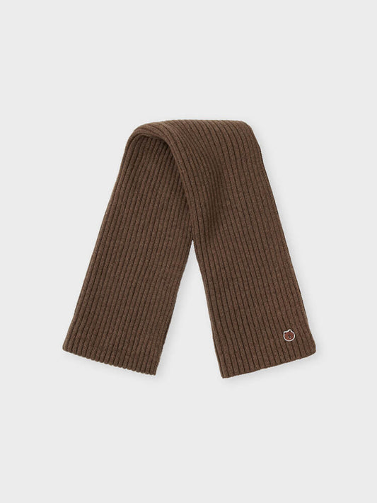 LINE FRIENDS Made by BROWN Knit Short Muffler Brown