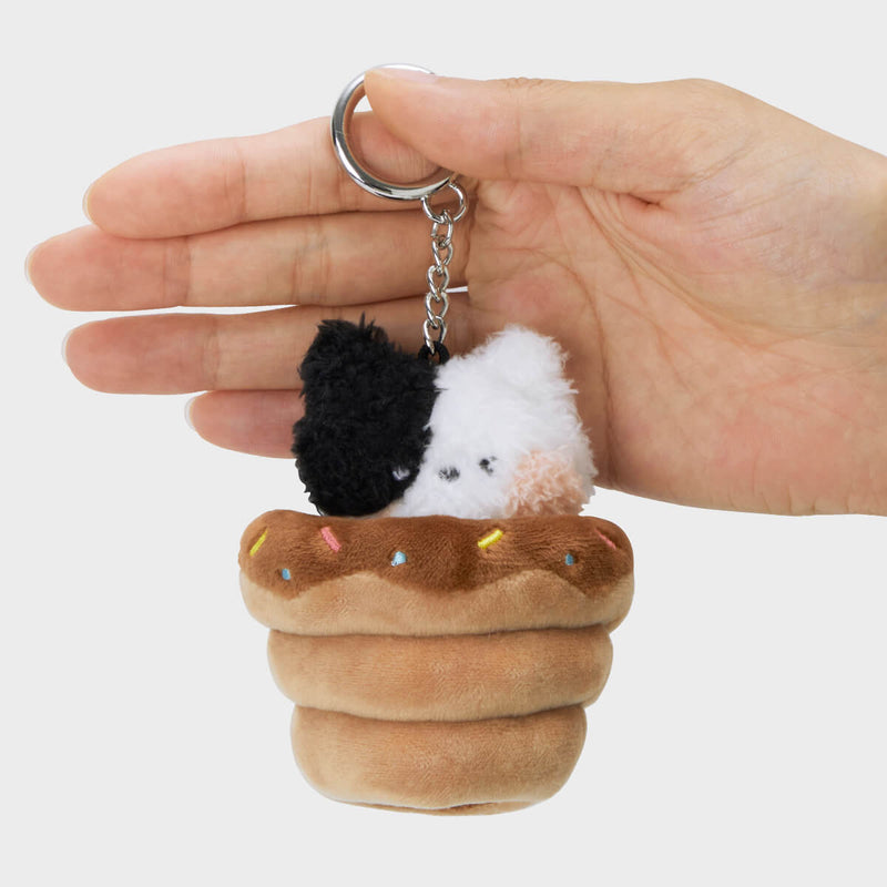 LINE FRIENDS jenini mini minini Bakery Doll Keyring