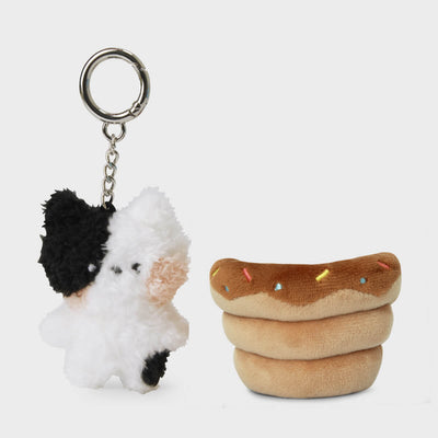 LINE FRIENDS jenini mini minini Bakery Doll Keyring