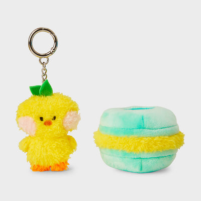 LINE FRIENDS selini mini minini Bakery Doll Keyring