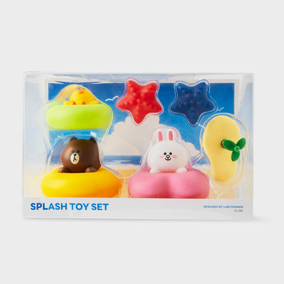 LINE FRIENDS Floating Bathtub Toy Set