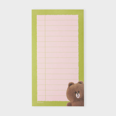 LINE FRIENDS minini bnini Memo Notepad