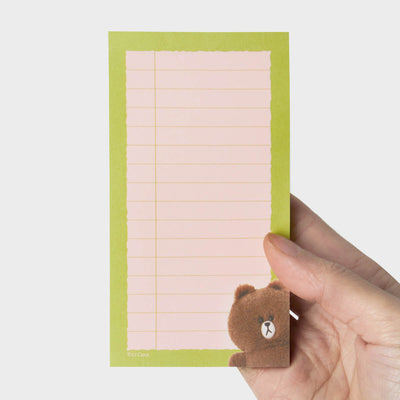 LINE FRIENDS minini bnini Memo Notepad