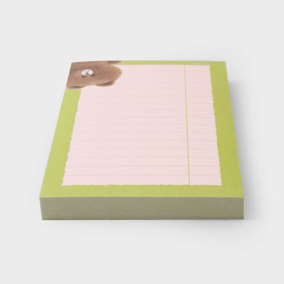 LINE FRIENDS minini bnini Memo Notepad