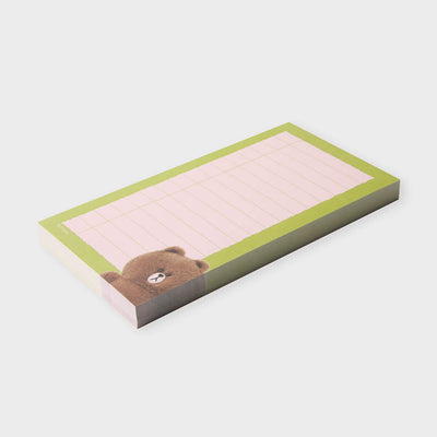 LINE FRIENDS minini bnini Memo Notepad