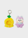 BT21 MANG mini minini Fruits Plush Keyring